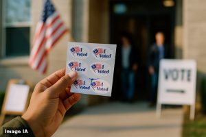 Aux États-Unis, les stickers « I Voted » deviennent des objets de collection revendus très cher en ligne