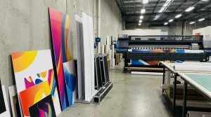 Atelier d'impression grand format