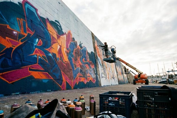 Le Meeting of Styles fait escale à Paimpol ce week-end : trois jours de graffiti sur le port
