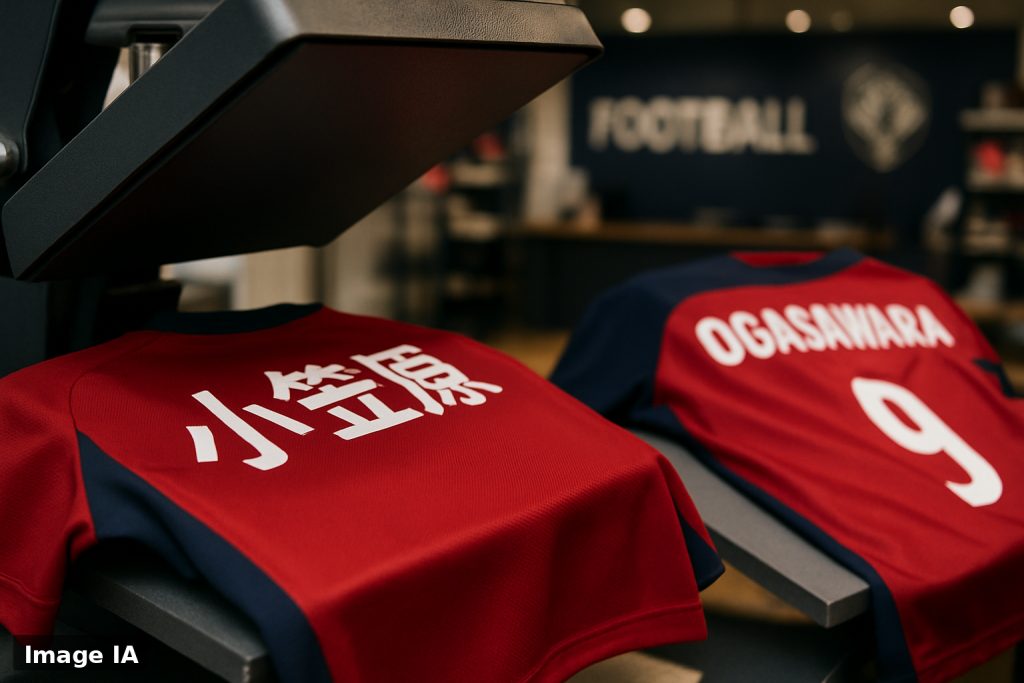 LOSC, le flocage d'Ayase Ueda arrive en rmaji et en kanji, ce détail que les fans attendaient
