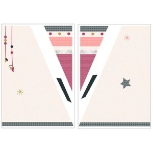 Sauthon Stickers muraux tipi Timouki